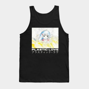 Plastic Love - プラスティック・ラヴ Tank Top